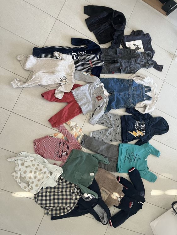 Ensembles coordonnés: Magnifique lot de vêtements garçon automne 80 (79-81) – D'occasion à Cossonay-Ville par Venusa09
