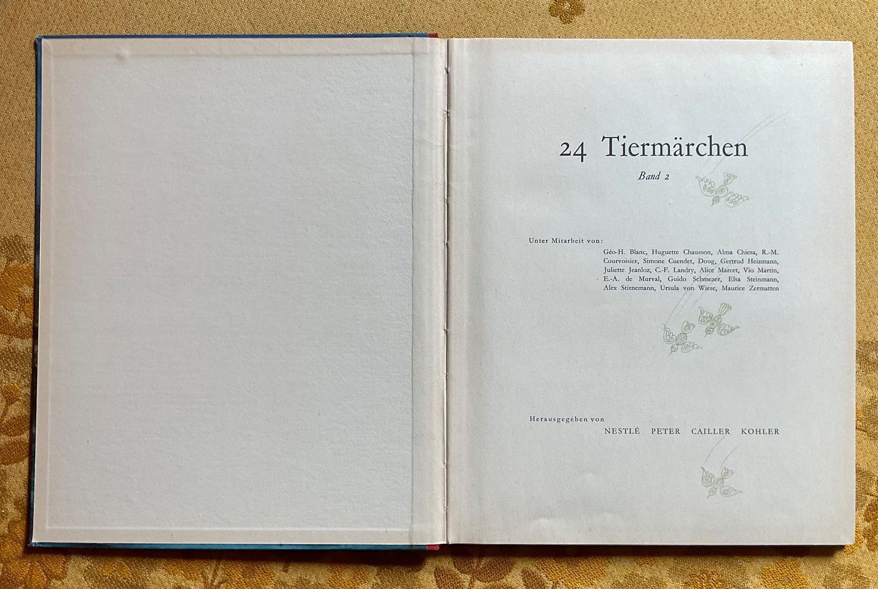 Bücher: 24 Tiermärchen Band 2 von 1957 ? – Gebraucht aus Endingen von nathan05 2