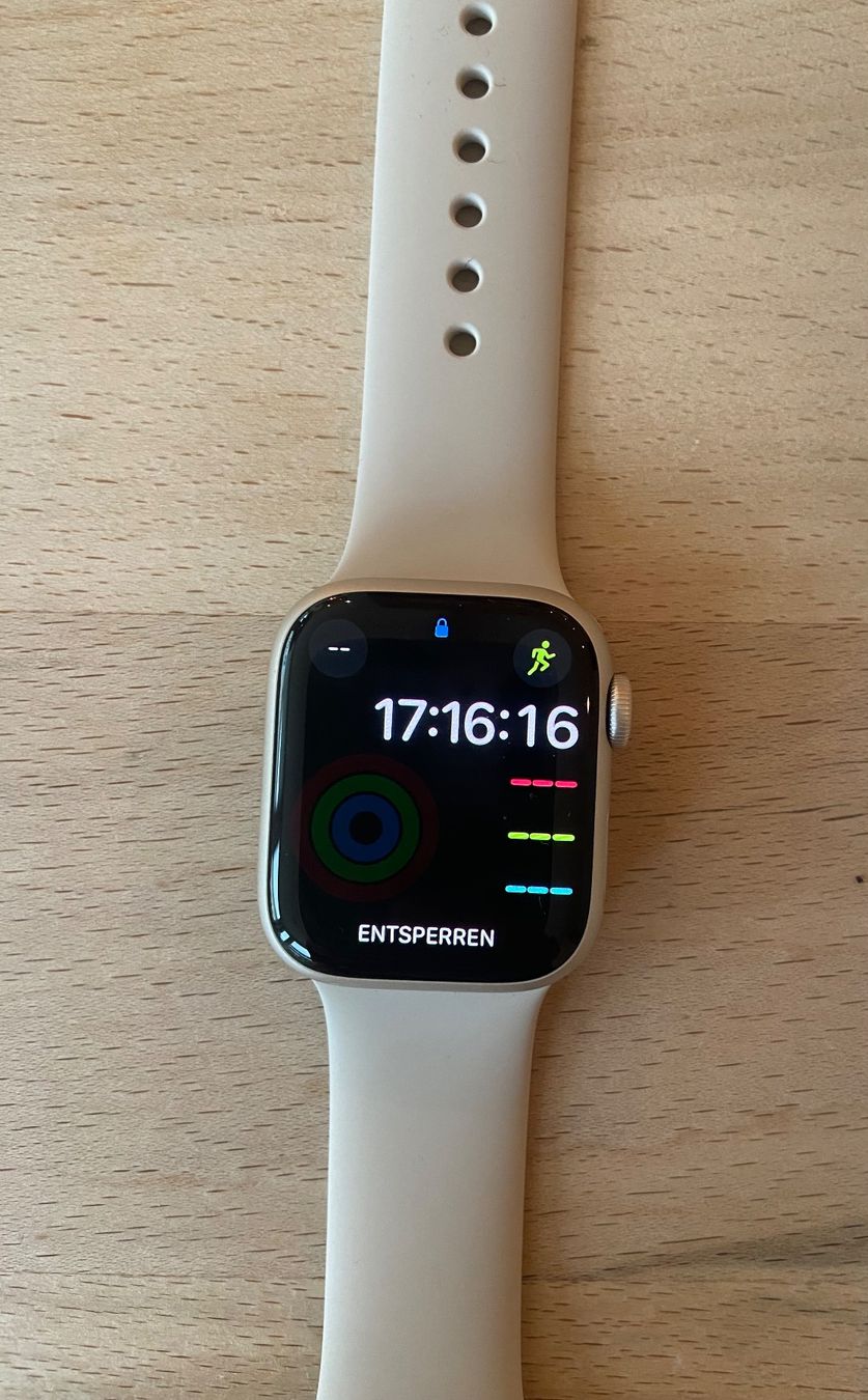 Apple Smartwatch: Apple Watch Series 8-Starlight Aluminium Case 41mm – Neu (gemäss Beschreibung) aus Widnau von Imani 3