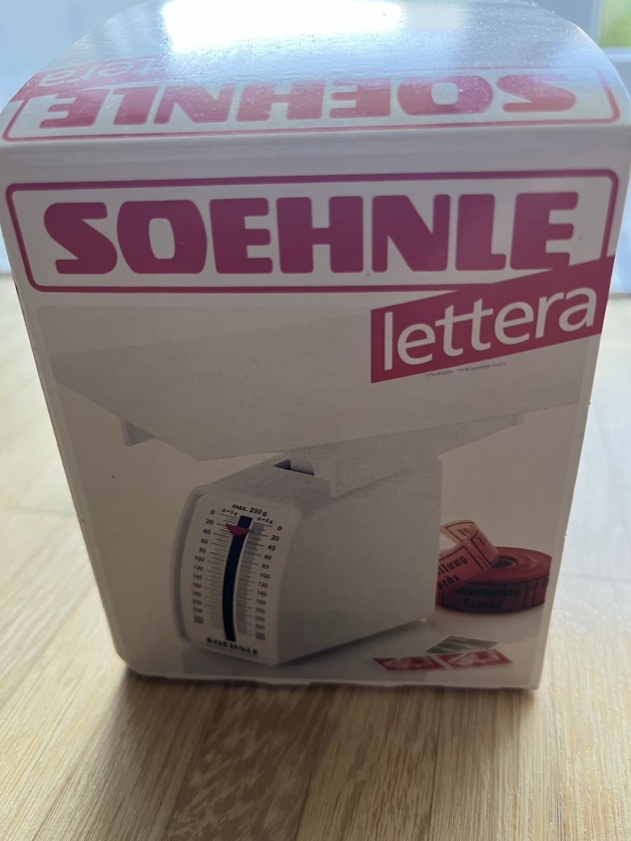 Soehnle Altra tecnologia per ufficio: Soehnle Lettera Briefwaage – Usato da Binningen venduto da jud_tz7y