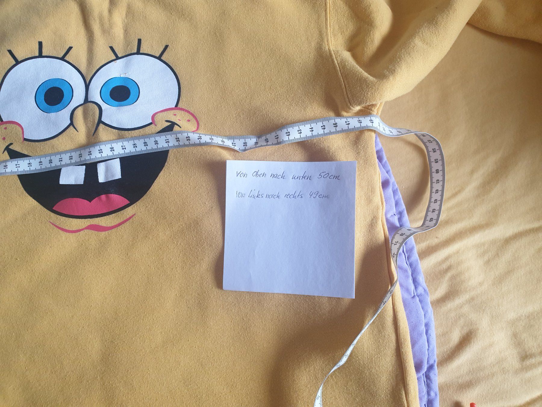 Maglioni & Felpe: Spongebob Schwammkopf Pullover 11/ 12 Jahre gelb – Usato da Winterthur venduto da ivo_hmm2 5