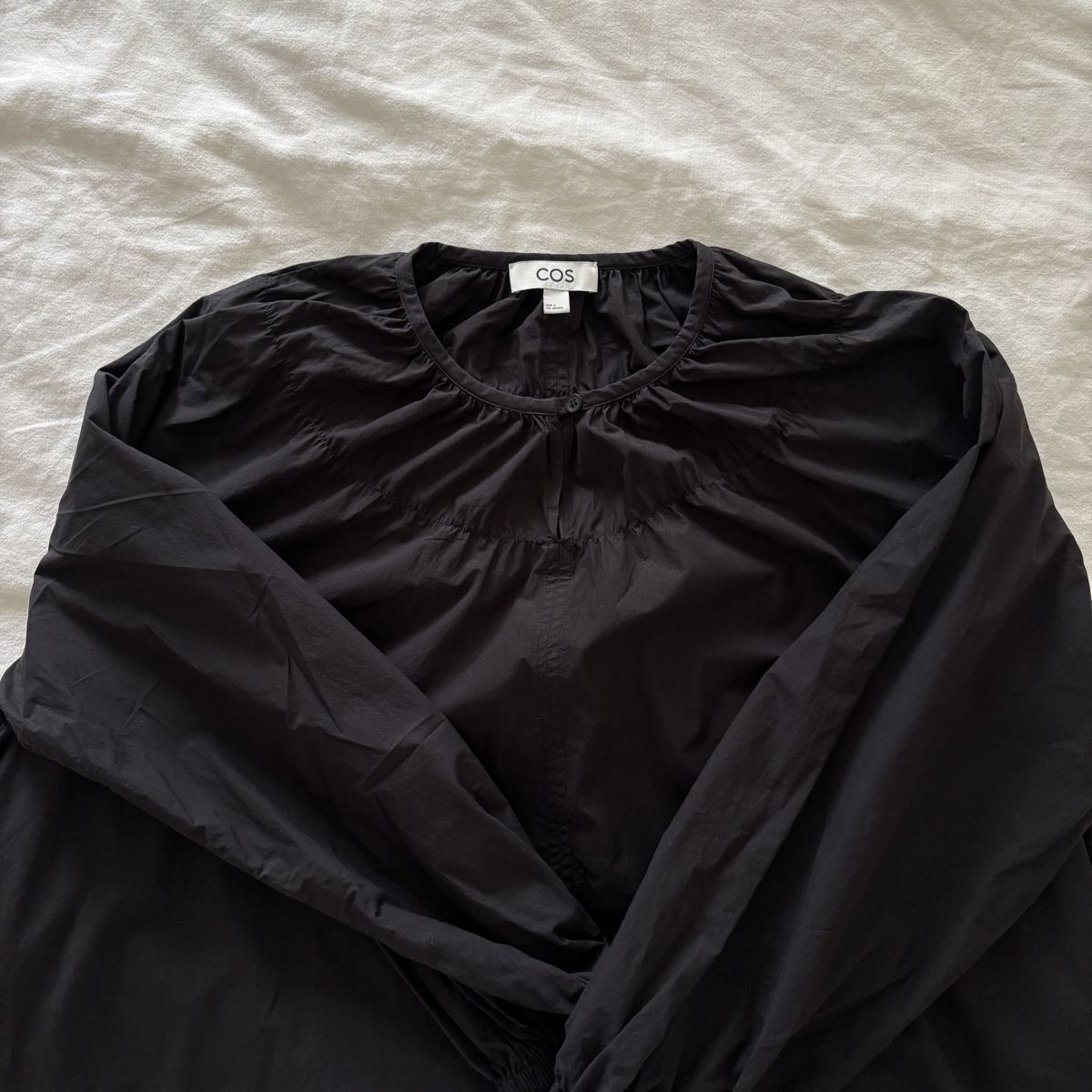 Cos Vestiti: COS Black Cotton Dress – Usato da Zürich venduto da aam_w8ny 2
