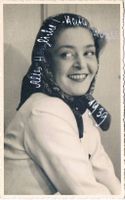 Herta Worell 1908-96 Autogramm signiert Vintage Foto 9x14cm