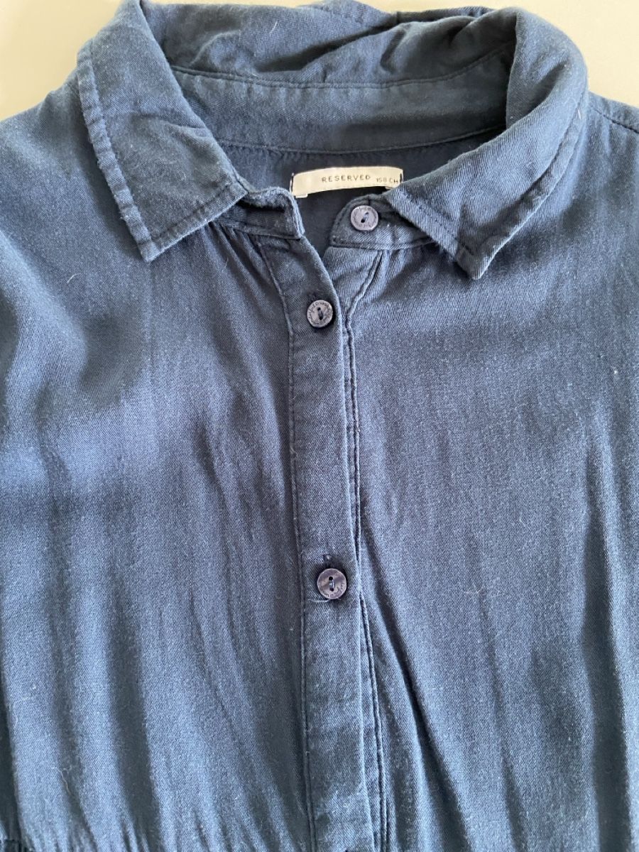 Vestiti & Gonne: Reserved Langarm-Kleid blau 158 – Usato da Luzern venduto da Nordischkind 1