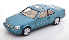 Mercedes-Benz CL 600 C140 1996-1998 türkis met.      1:18