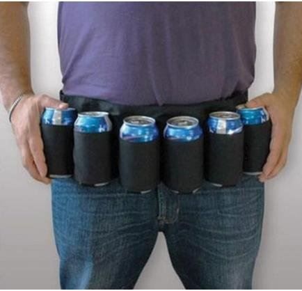 Cinture: Biergurt Dosengurt Alkohol Camouflage Junggesellenabschied – Nuovo e nell'imballaggio originale da Dättlikon venduto da easythings 3