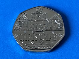 Gibraltar - 50 pence - Christmas 2024 UNC