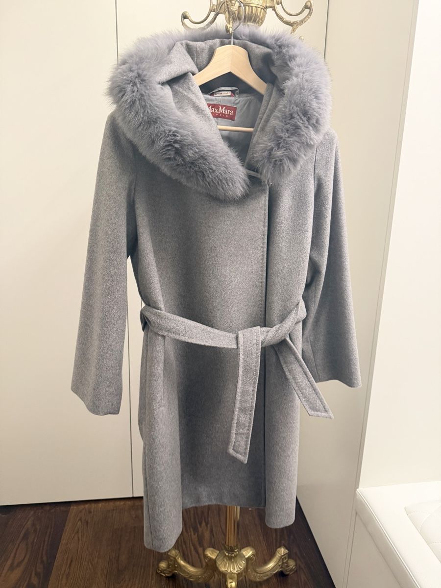 Max Mara Mäntel: MaxMara Studio Wollmantel grau Grösse 36 – Gebraucht aus Remetschwil von MLC_est.2005 3