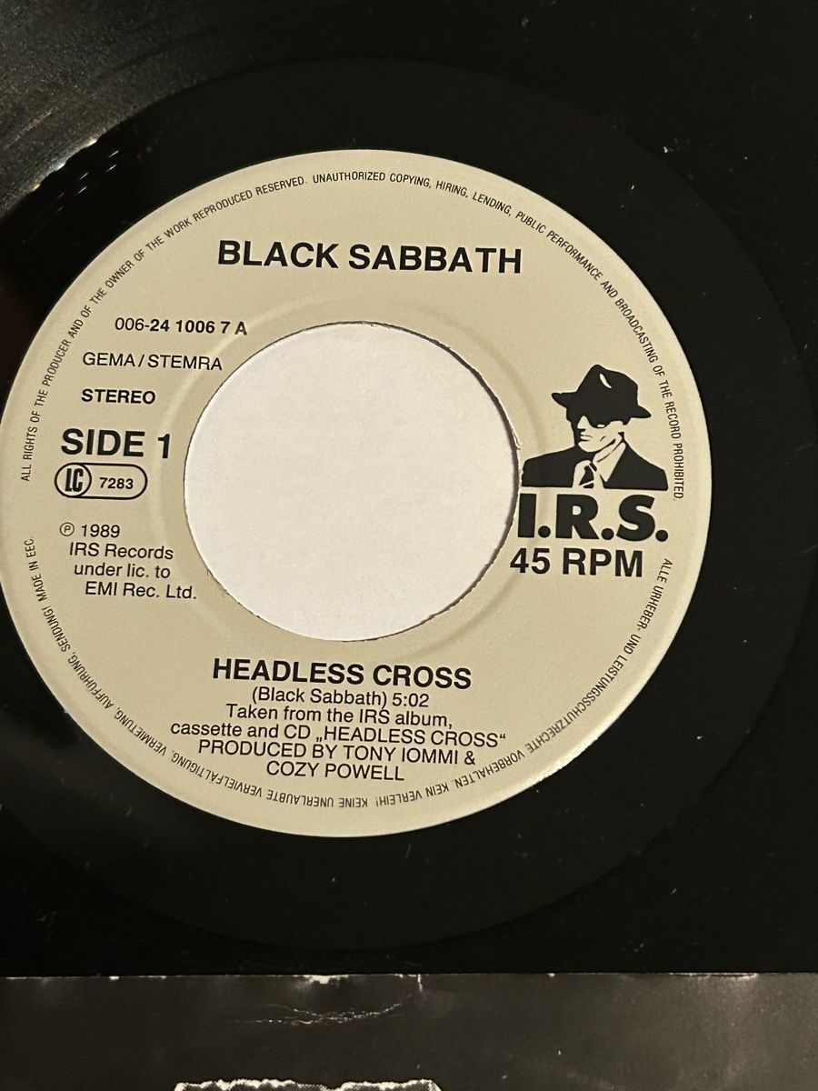Dischi in vinile: Black Sabbath. 1989. Headless Cross – Usato da Faulensee venduto da Mizuno06 1