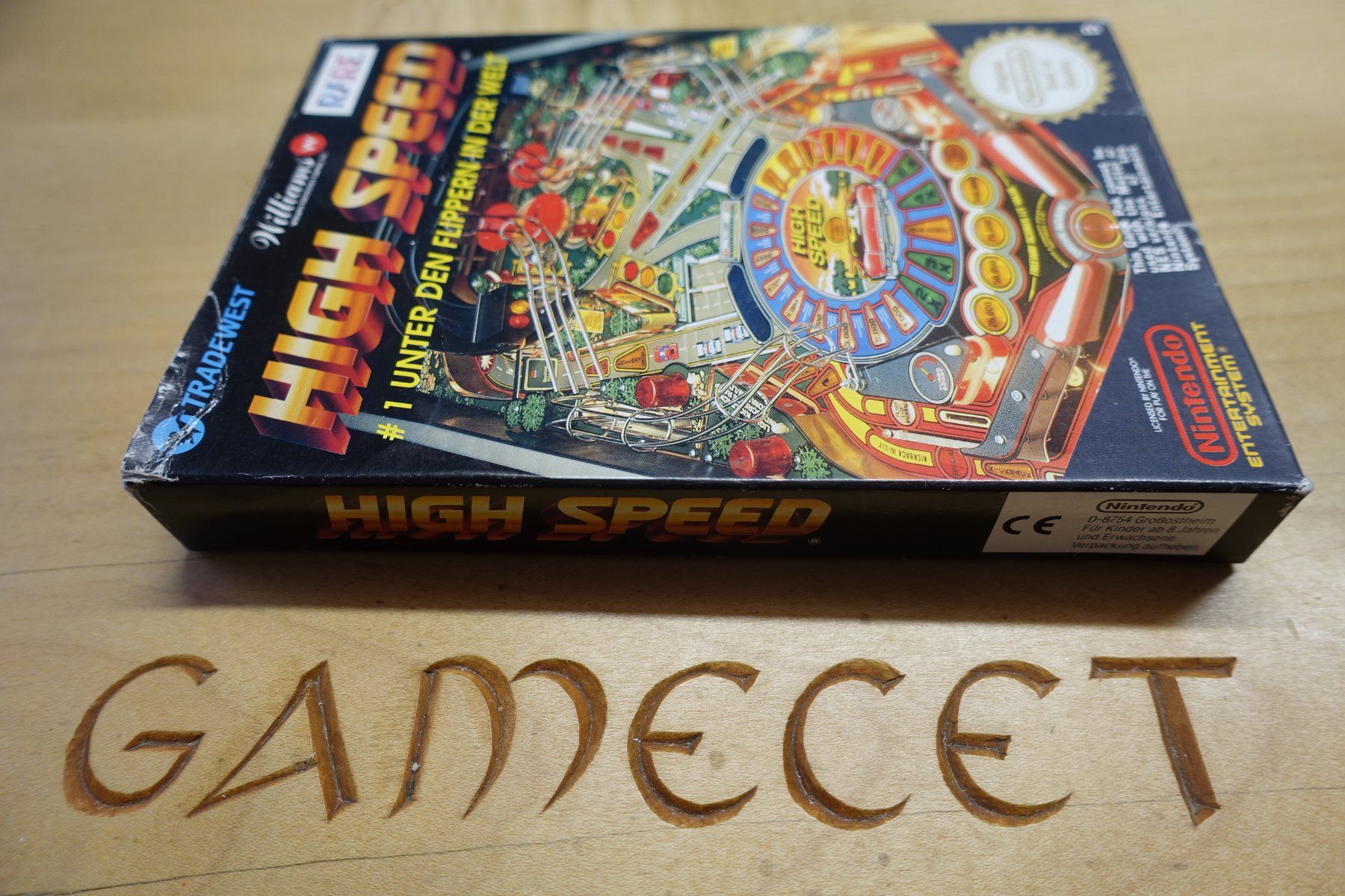 Nintendo Spiele: High Speed Pinball Flipper NES Nintendo PAL B – Gebraucht aus Steinach von Gamecet 4