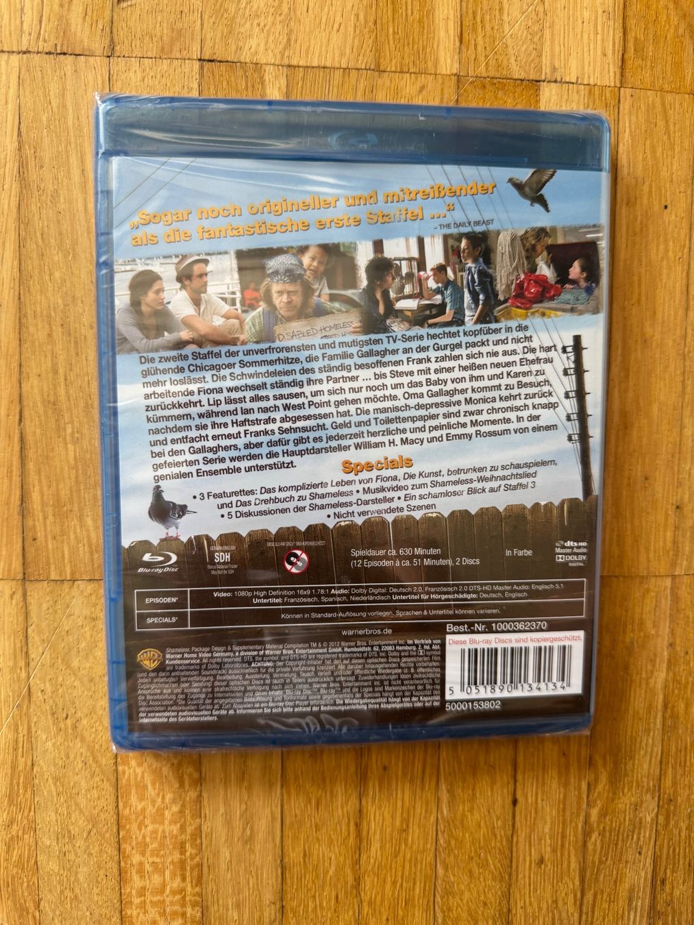 Alle DVDs: SHAMELESS/ 2 STAFFEL. (BLU-RAY/OVP) – Neu und originalverpackt aus Basel von san_2qlq 1