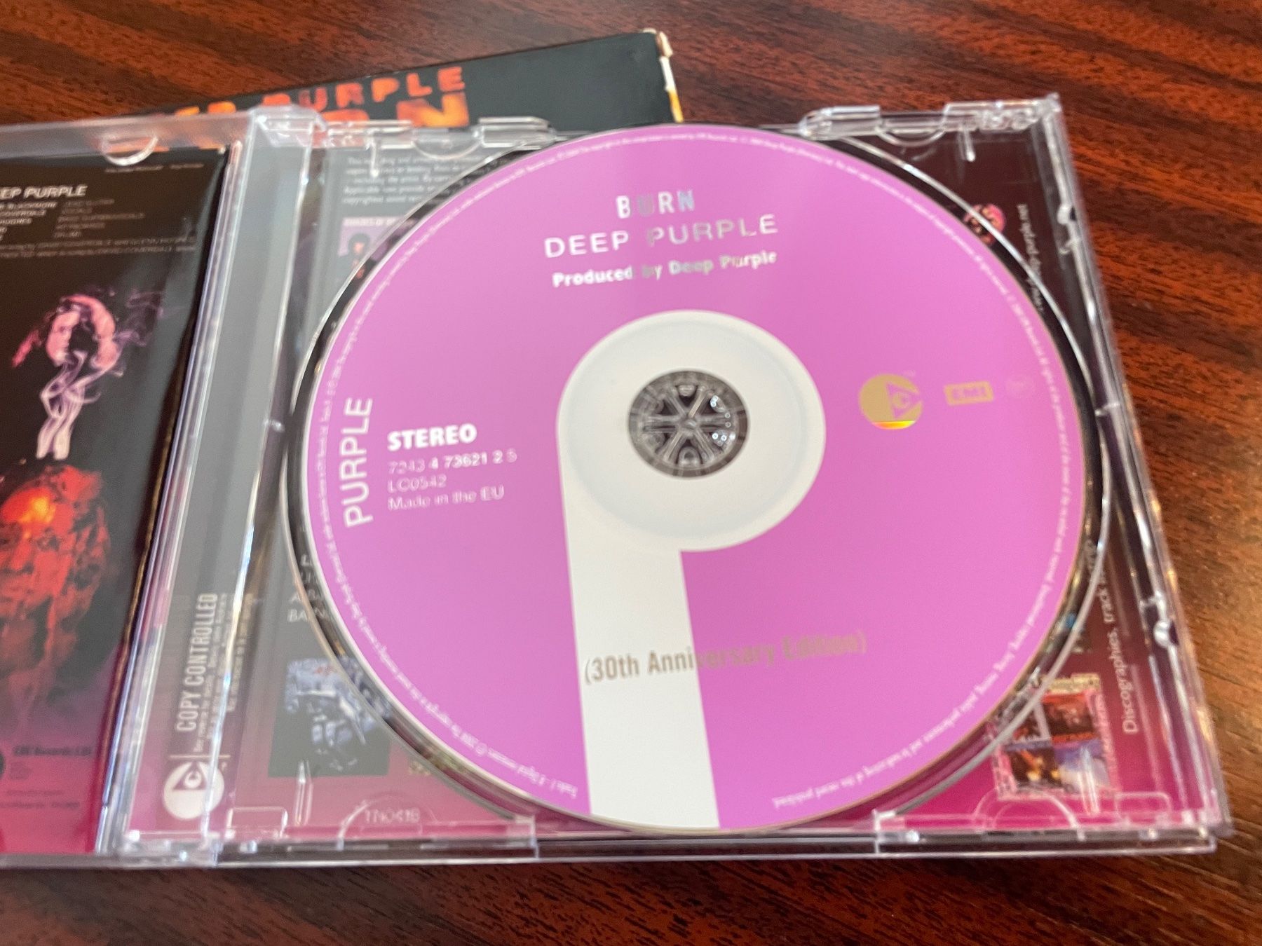 CD: Deep Purple - Burn  Remastered (30th Anniversary Edition) – Usato da Muri b. Bern venduto da AdidasCollector 1