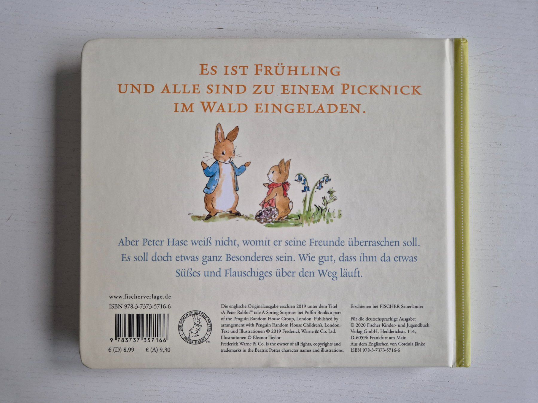 Bücher: Kinderbuch: Peter Hase Das Überraschungspicknick – Gebraucht aus Aarburg von i_c6r8 2