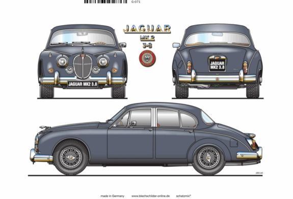 Jaguar Insegne: Blechschild-JAGUAR MKQ 3.8 – Nuovo e nell'imballaggio originale da Rupperswil venduto da big-one-sale