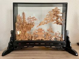 Piece of art/ sculpted wooden piece