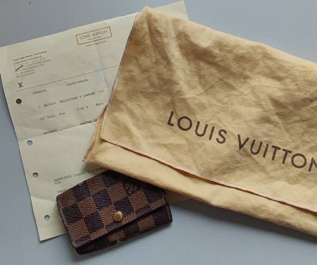 Louis Vuitton damier key ring 6 Schlüsseletui  Vintage
