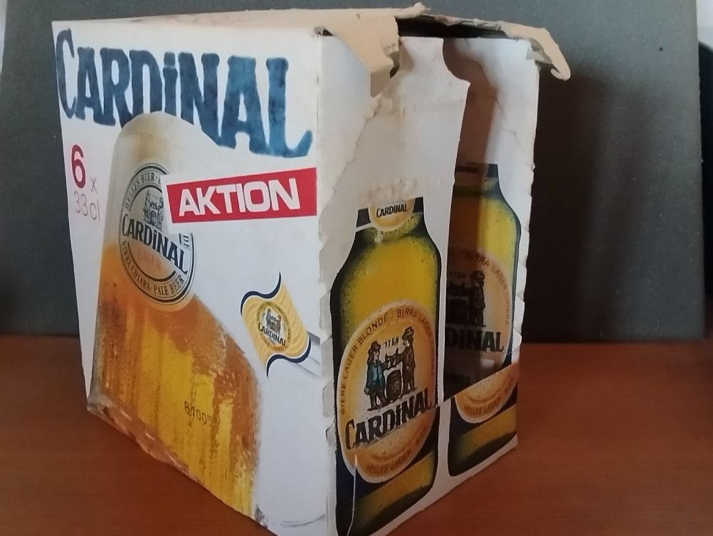 Cardinal Gläser, Krüge & Flaschen: Bottiglia di birra Cardinal duecentenario – Neu und originalverpackt aus Ponto Valentino von Mercante33 3