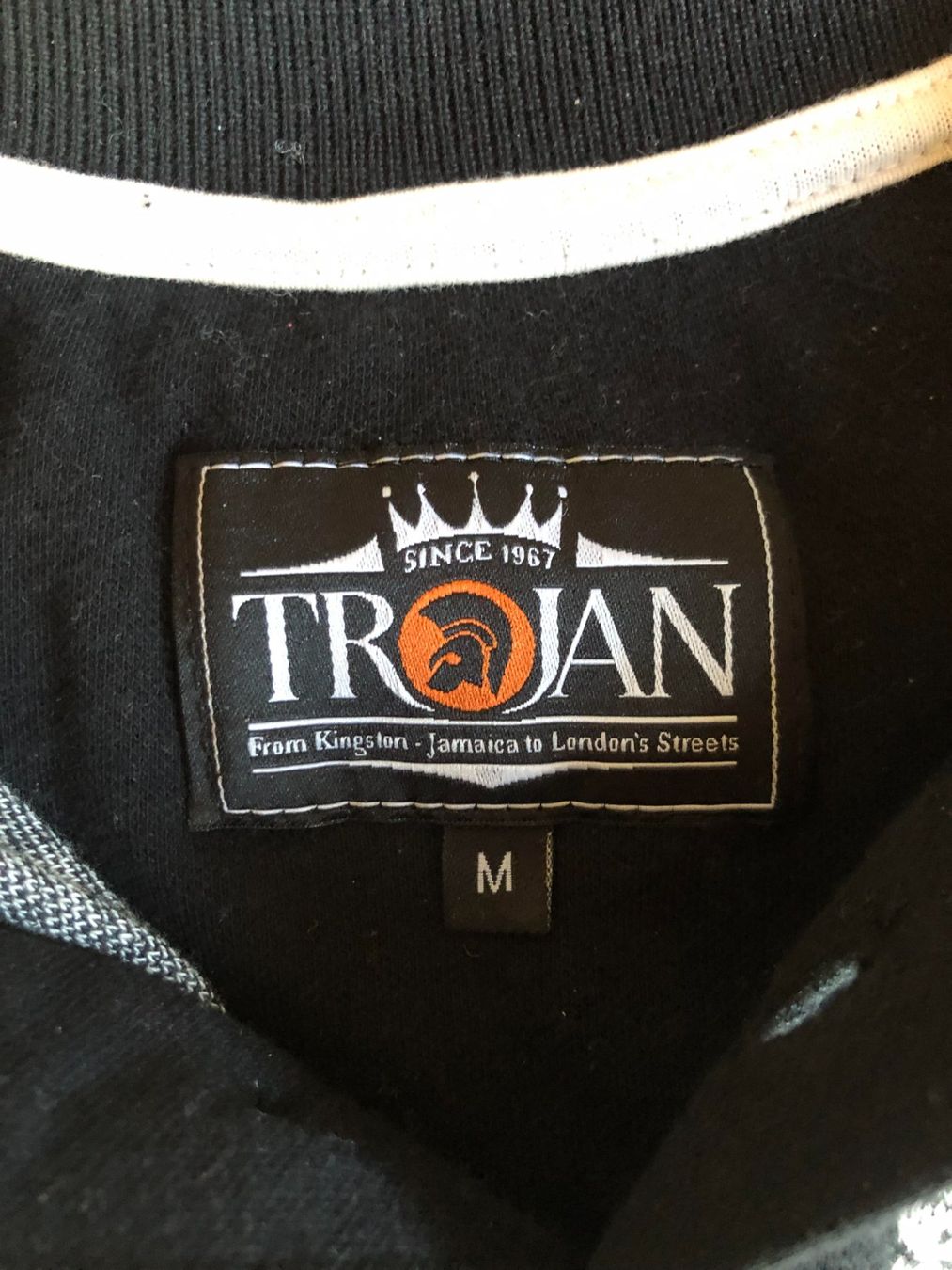Magliette Polo: TROJAN Polo Shirt s/w - Gr. M – Usato da Aarberg venduto da umearocks 8