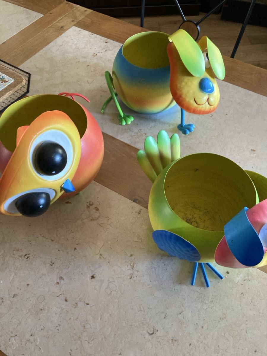 Tutte le decorazioni: Pot jardin 3 figures design – Usato da Bursinel venduto da SeveralLives
