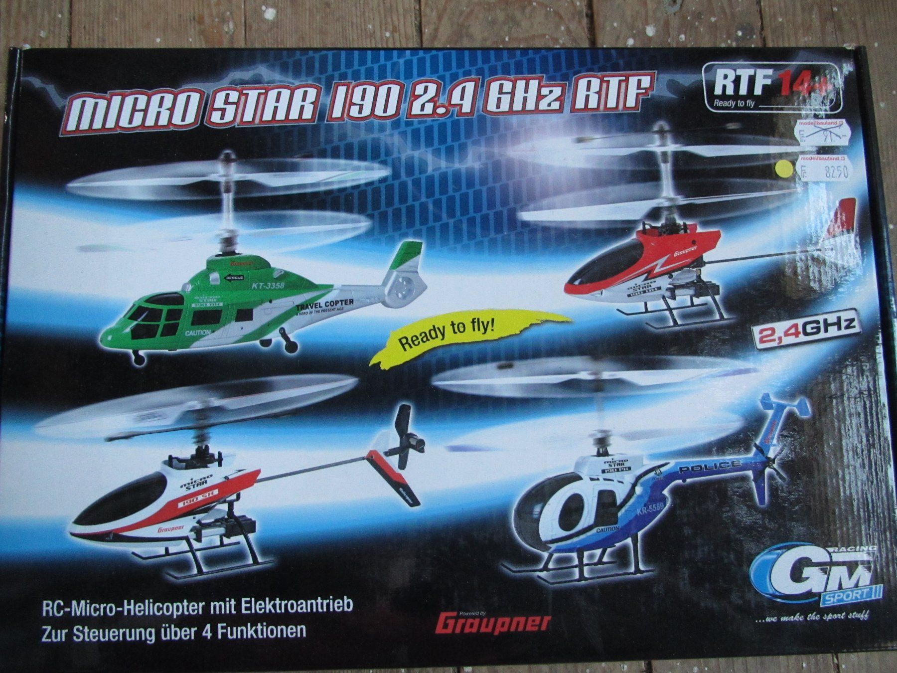 Graupner Modellismo RC: Graupner Micro Star – Nuovo (secondo la descrizione) da Willisau venduto da Borsti