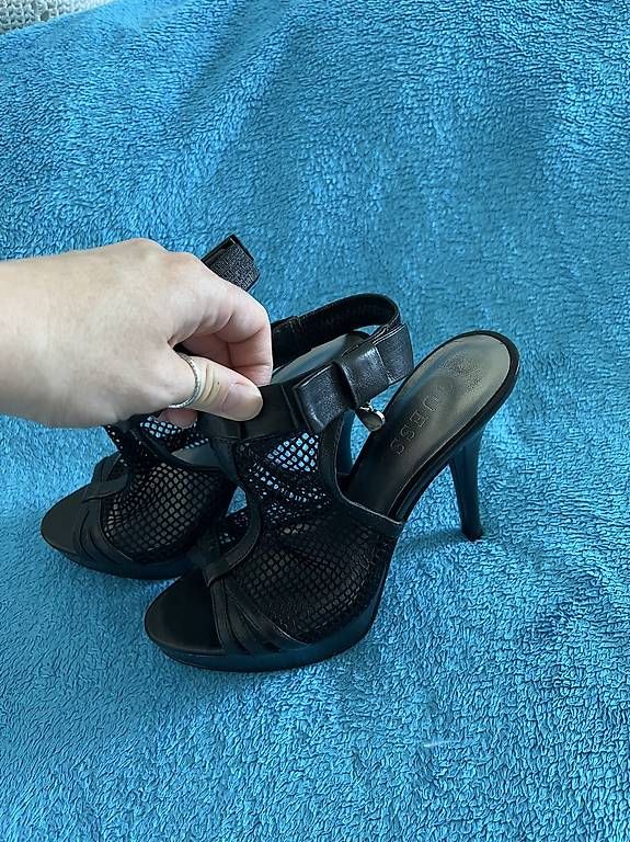 Scarpe da donna: Elegante schwarze High Heels echt leder – Usato da Remetschwil venduto da Rory_89 1