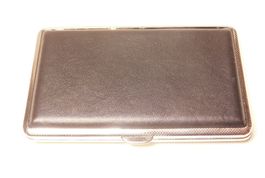 Team Pistol Zigarettenetui – Vintage Design – Silber/Schwarz