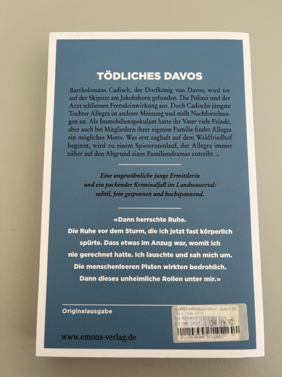 Bücher: Jakobshorn - Silvian Götschi – Gebraucht aus Kerzers von StellasStar 1