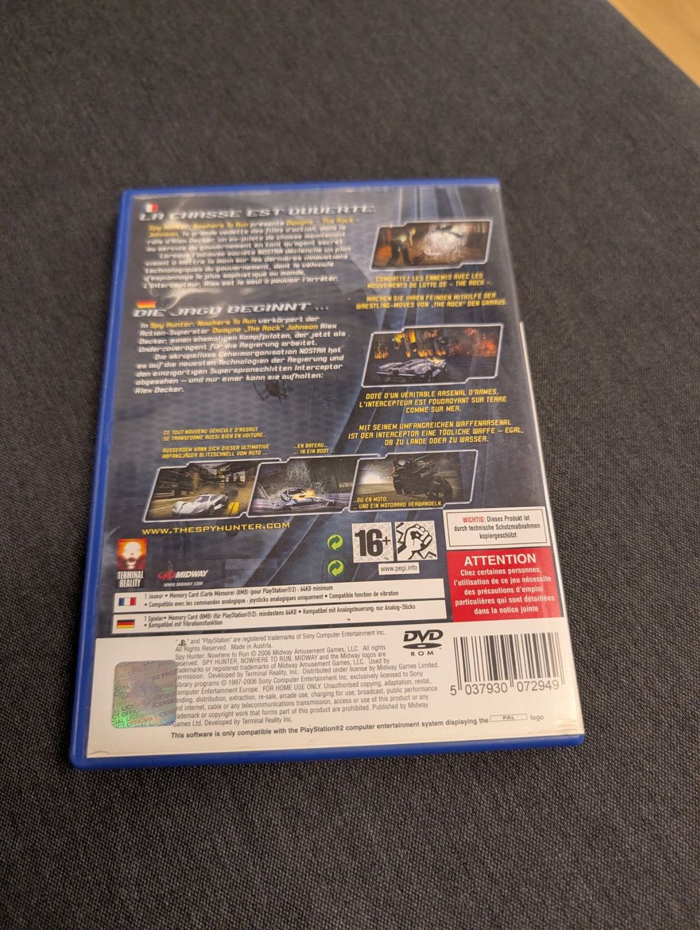 Spiele: Spyhunter nowhere to run Sony playstation 2 – Gebraucht aus Giubiasco von Ticinerd 1