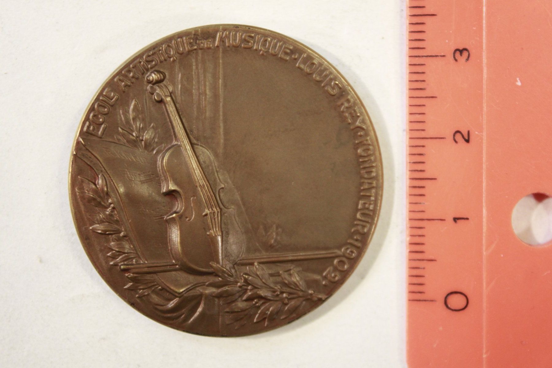 Medaglie: Medaille louis Rey 1902 – Usato da La plaine venduto da 7A6T2ME 1