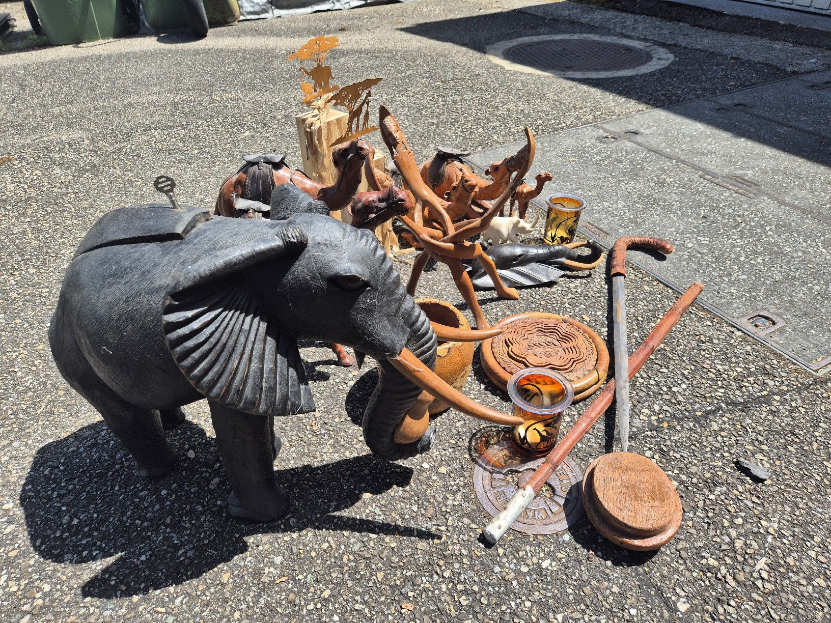 Tutte le decorazioni: Afrikanische Figuren Deko  – Usato da Wynau venduto da Bastel87 8