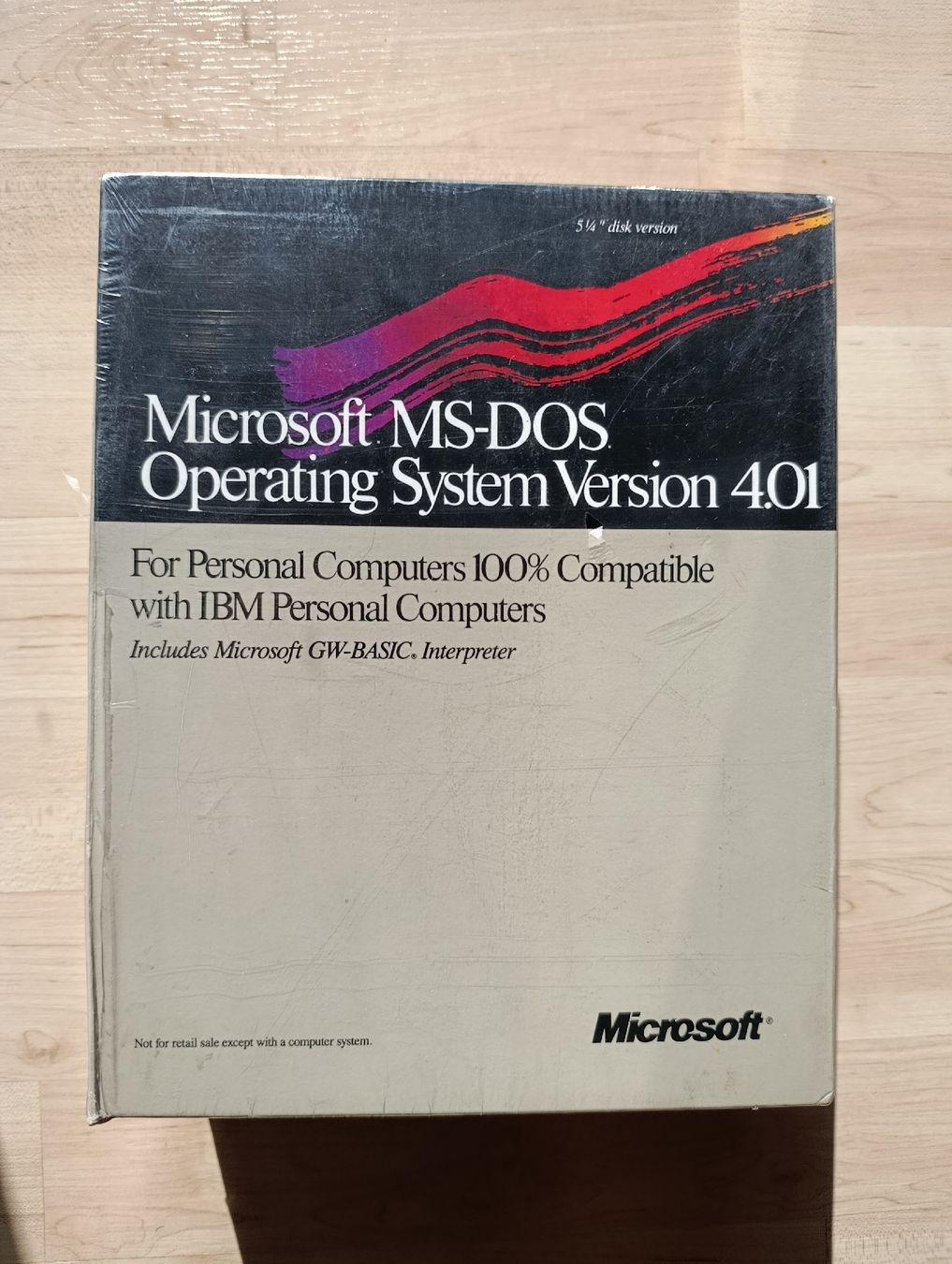 Microsoft MS-DOS Operation System Version 4.01, neu (Neu (gemäss ...