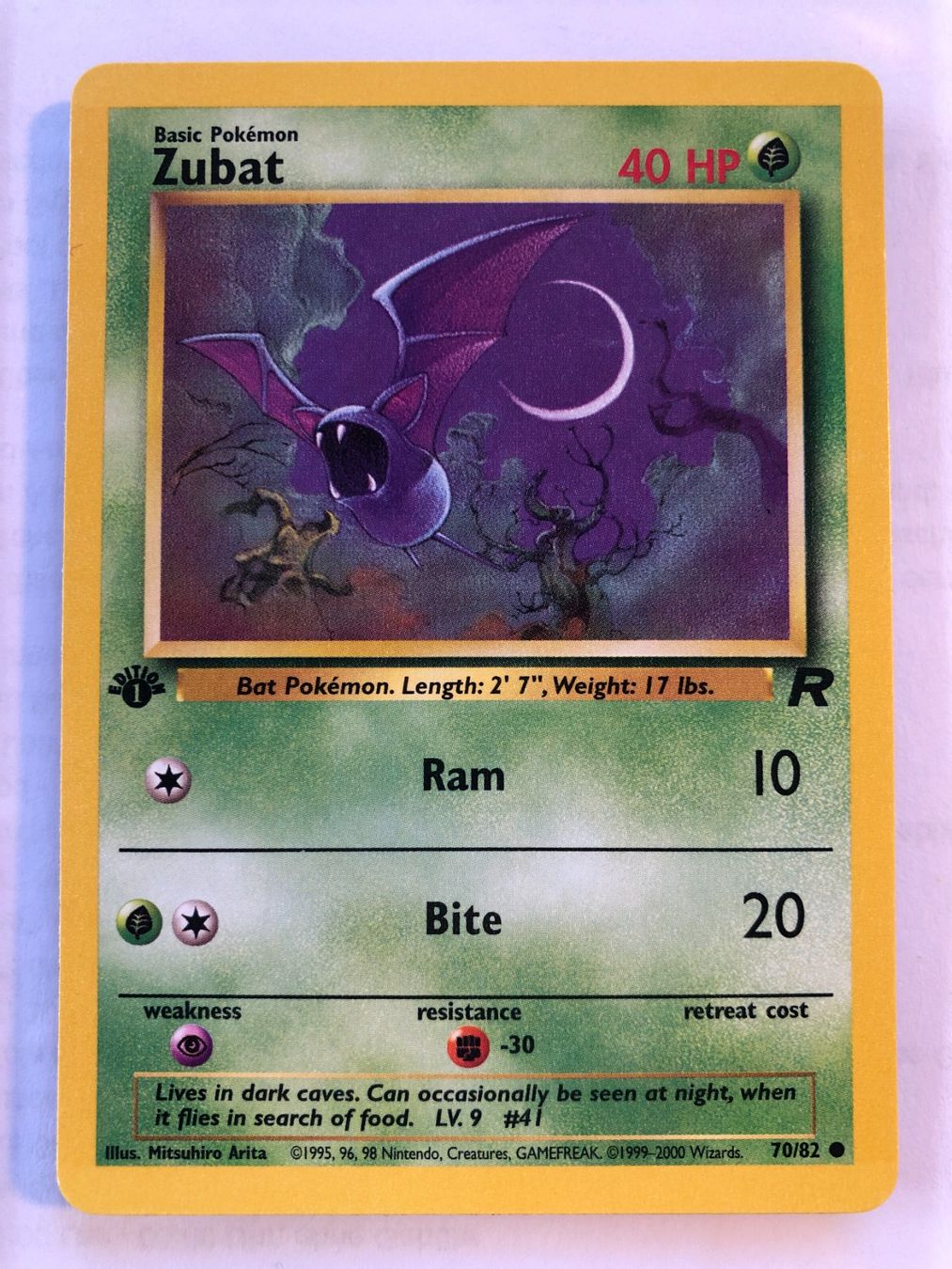 Cartes à collectionner: Zubat 1st Team Rocket - MINT - ab 1.- – D'occasion à Giubiasco par dan_pr8b