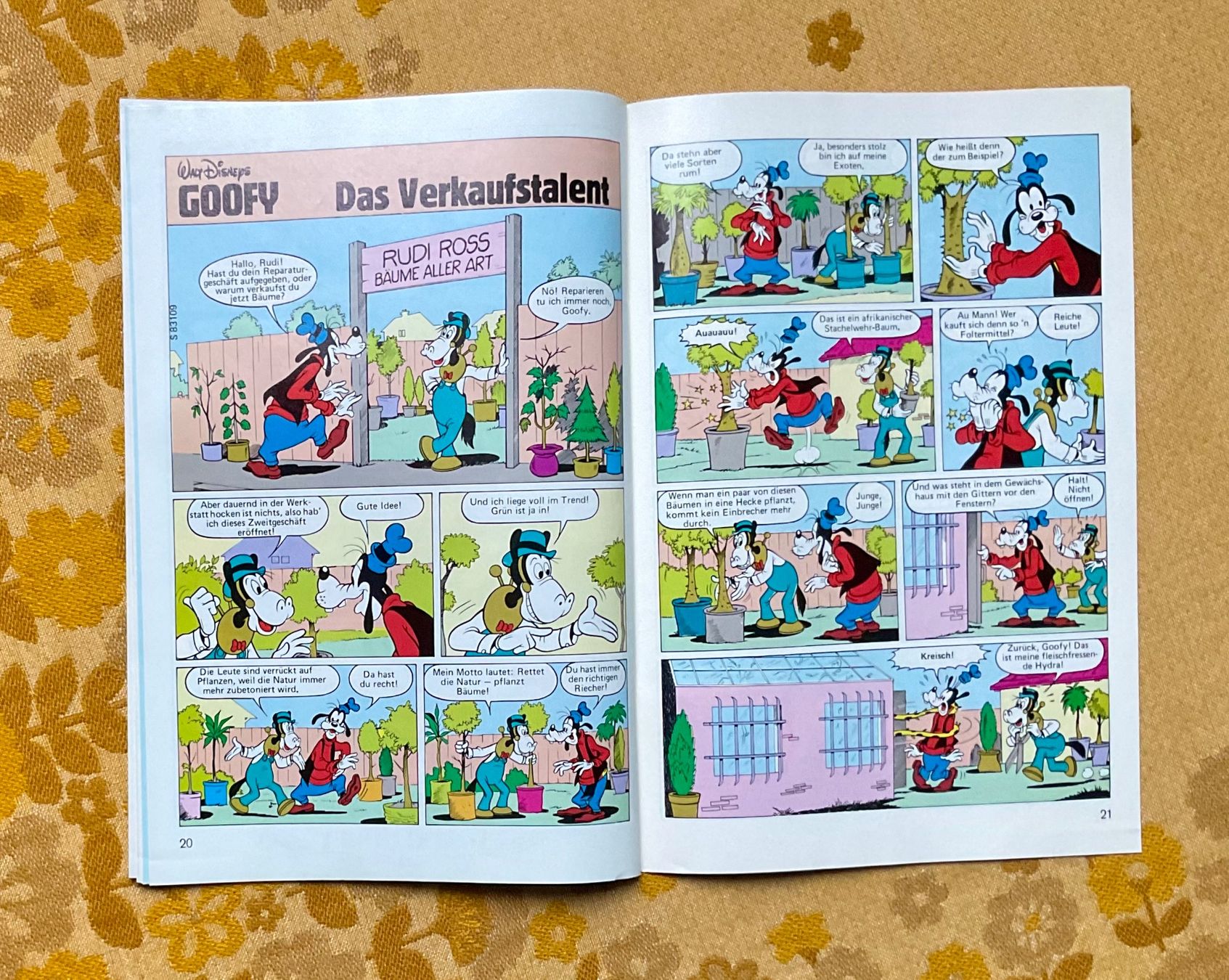 BD: Goofy Heft Nr 6 von 1986 – D'occasion à Endingen par nathan05 6