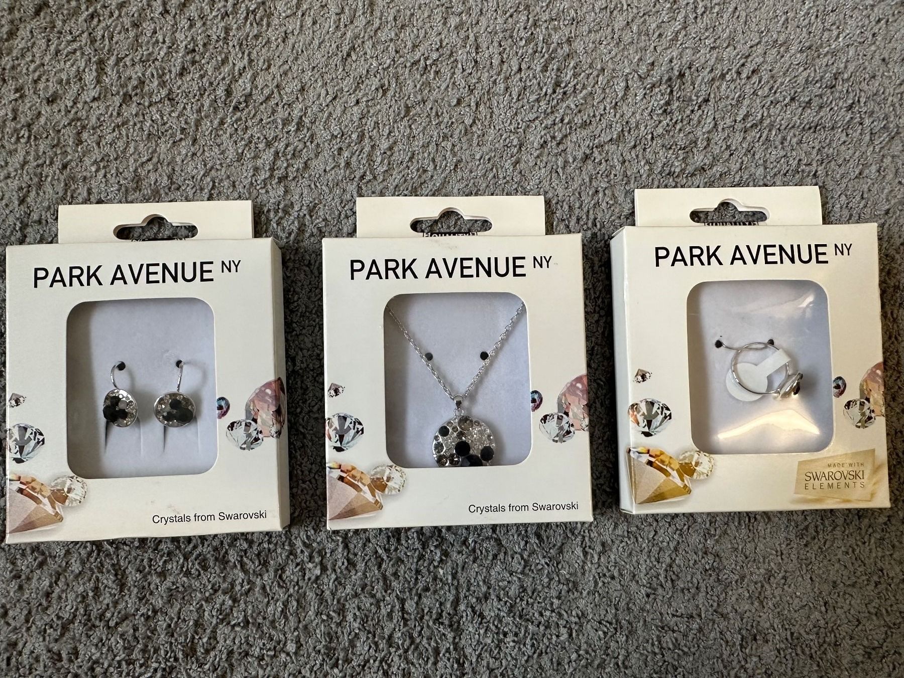 Altri gioielli: Park Avenue Schmuck mit Swarowski Elements-NEU – Nuovo e nell'imballaggio originale da Liestal venduto da ichjel