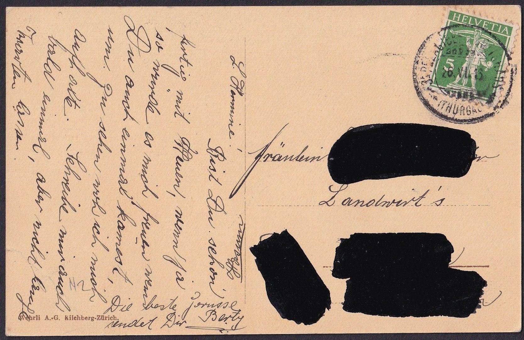 Cartes postales: Aargauer Bauernhaus Strohdachhaus – D'occasion à Olten par clotaldi 1