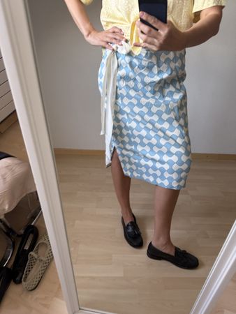 Mourjjan Jupe aus Seide 42 swiss designer