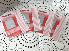 4x KOLMA 1-20 INDEX NUMERIQUES - ZAHLUNGREGISTRER - NEW !!!