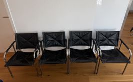 Sessel Hans Eichenberger Stühle Strässle 4 stk.