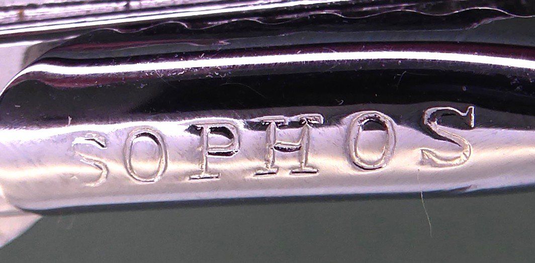 Spille & Fermagli: Krawatten Nadel SOPHOS  Metall versilbert "kein Silber" – Usato da Muri AG venduto da silvermouse007 4