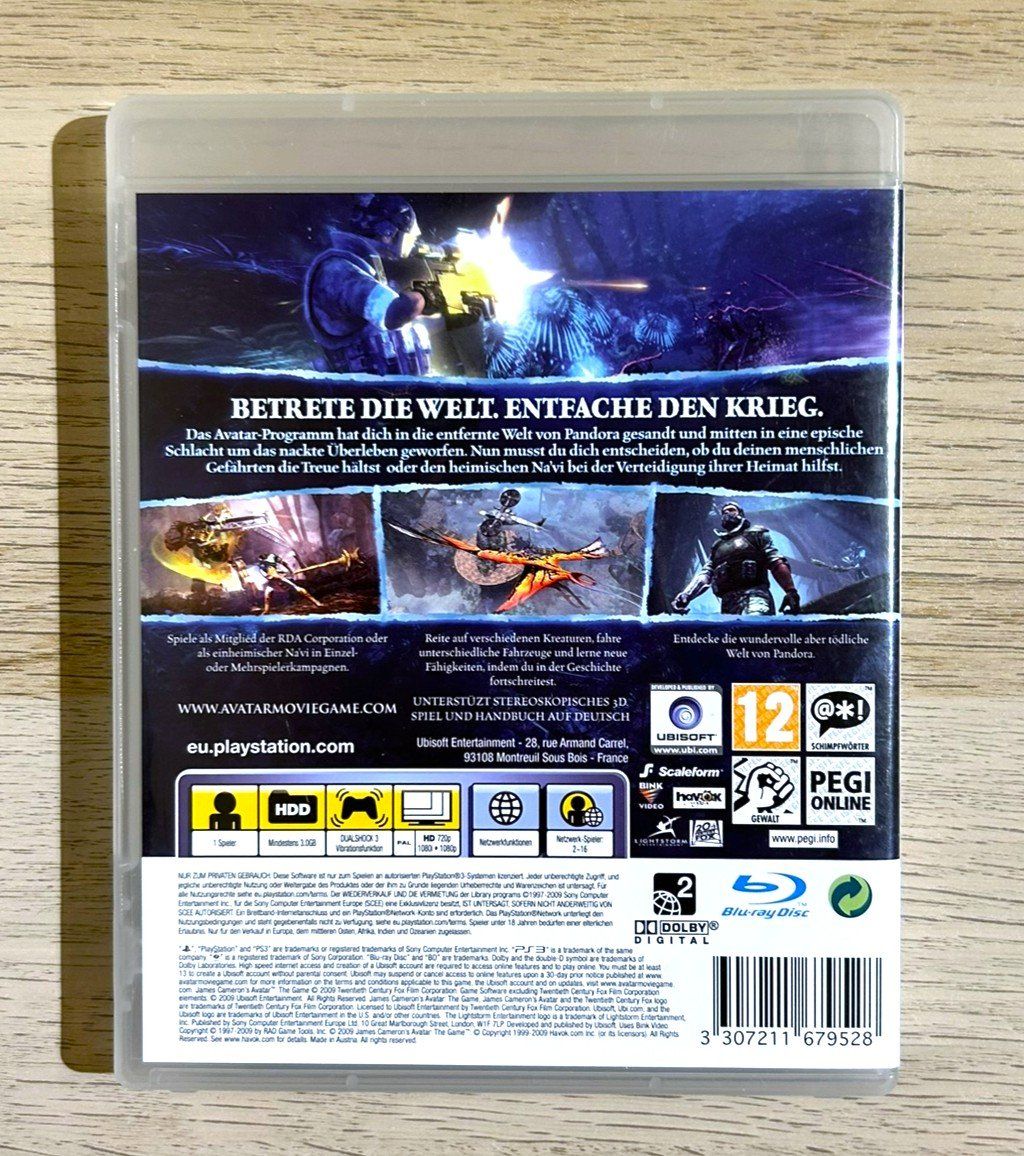 Sony Giochi: James Cameron's Avatar: Das Spiel PS3 – Usato da St. Gallen venduto da Alpine.Arcade 1