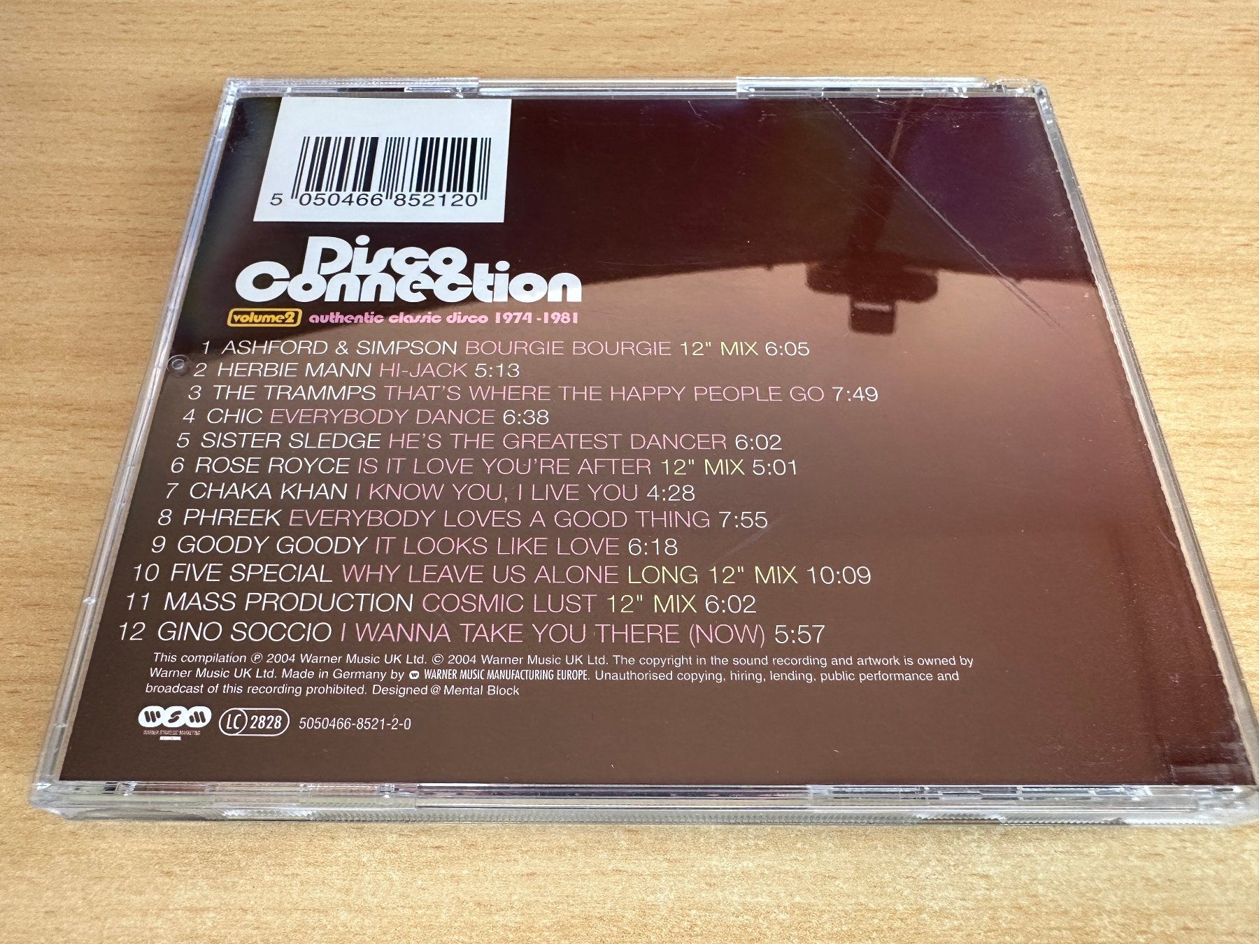 CD: Various – Disco Connection Volume 2 (Authentic Classic Disco – Usato da Rikon im Tösstal venduto da Alpenmutz 1