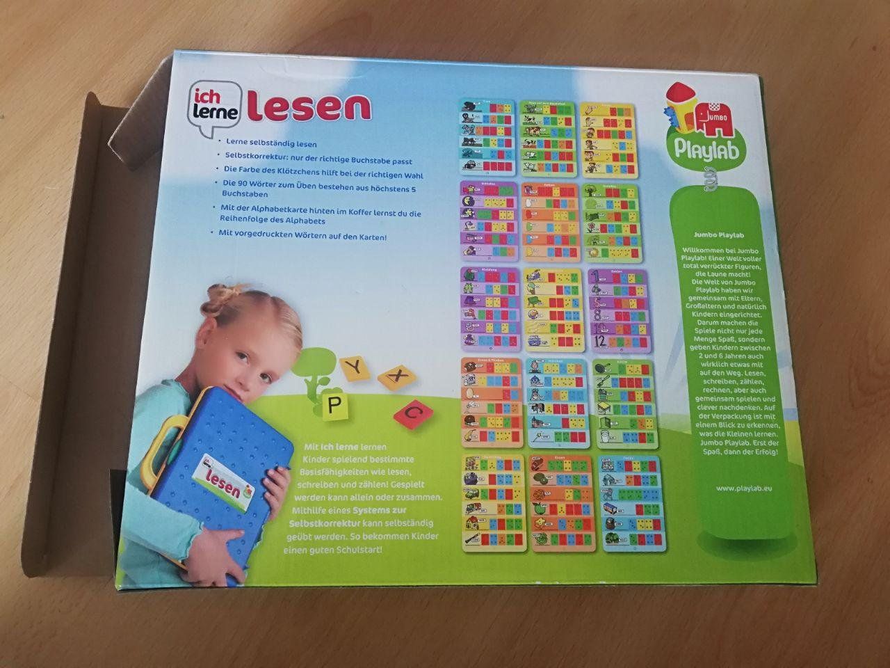 Spiele: Lernspiel "Lesen lernen" von Playlab – Gebraucht aus Bühler von Frohkost 6