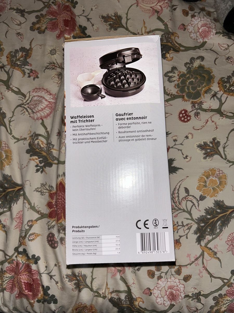 Betty Bossi Elettrodomestici da cucina: Gaufrier avec entonnoir – Nuovo (secondo la descrizione) da Yverdon-les-Bains venduto da Little_M0nster 2