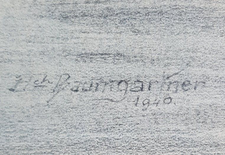 Gemälde: H. Baumgartner - " Sonntag ist`s " – Gebraucht aus Horw von Kunstreich7 2