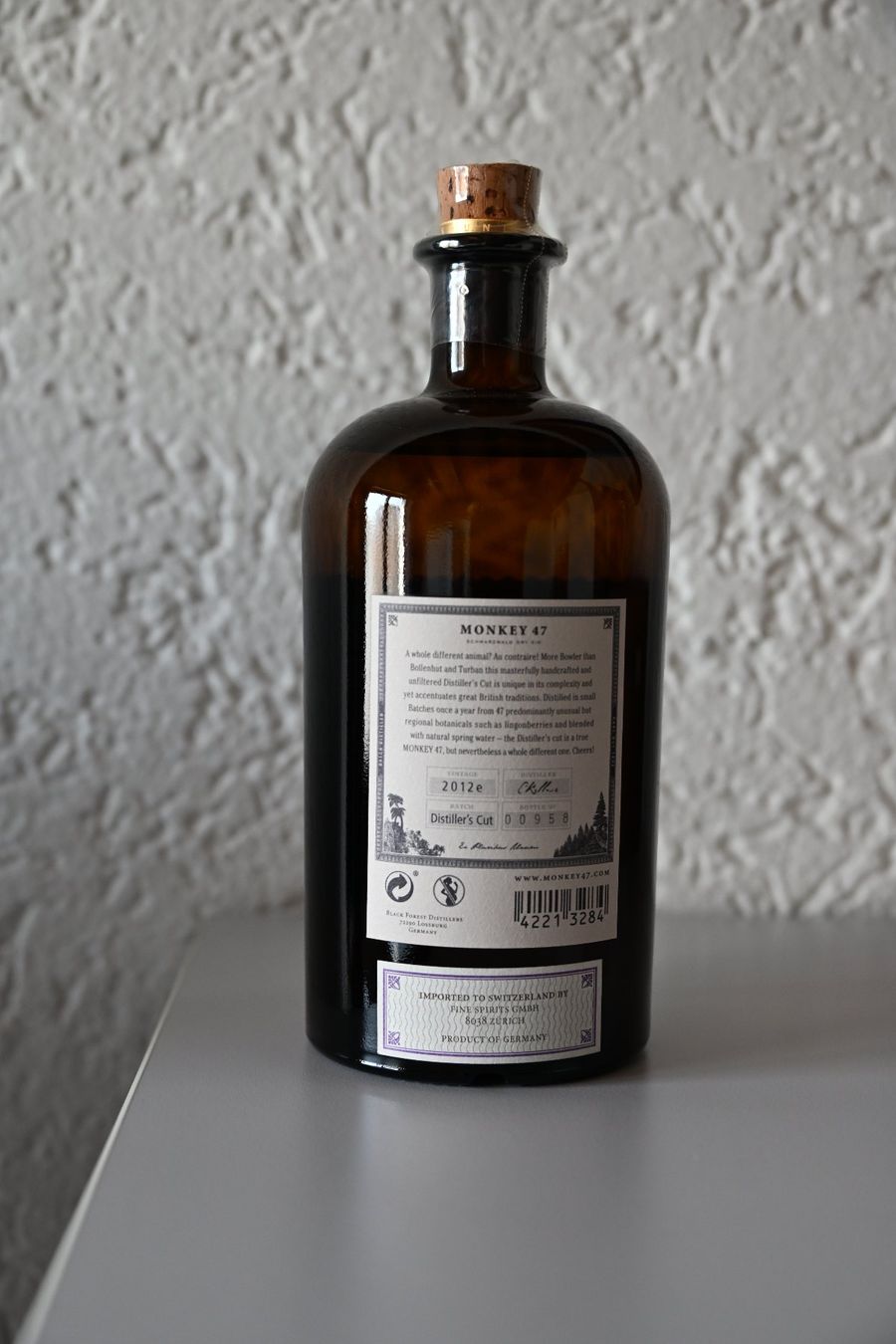 Monkey 47 Spirituosen: Gin Monkey 47 Distiller's Cut 2012 – Neu und originalverpackt aus Dietlikon von Loore5 1