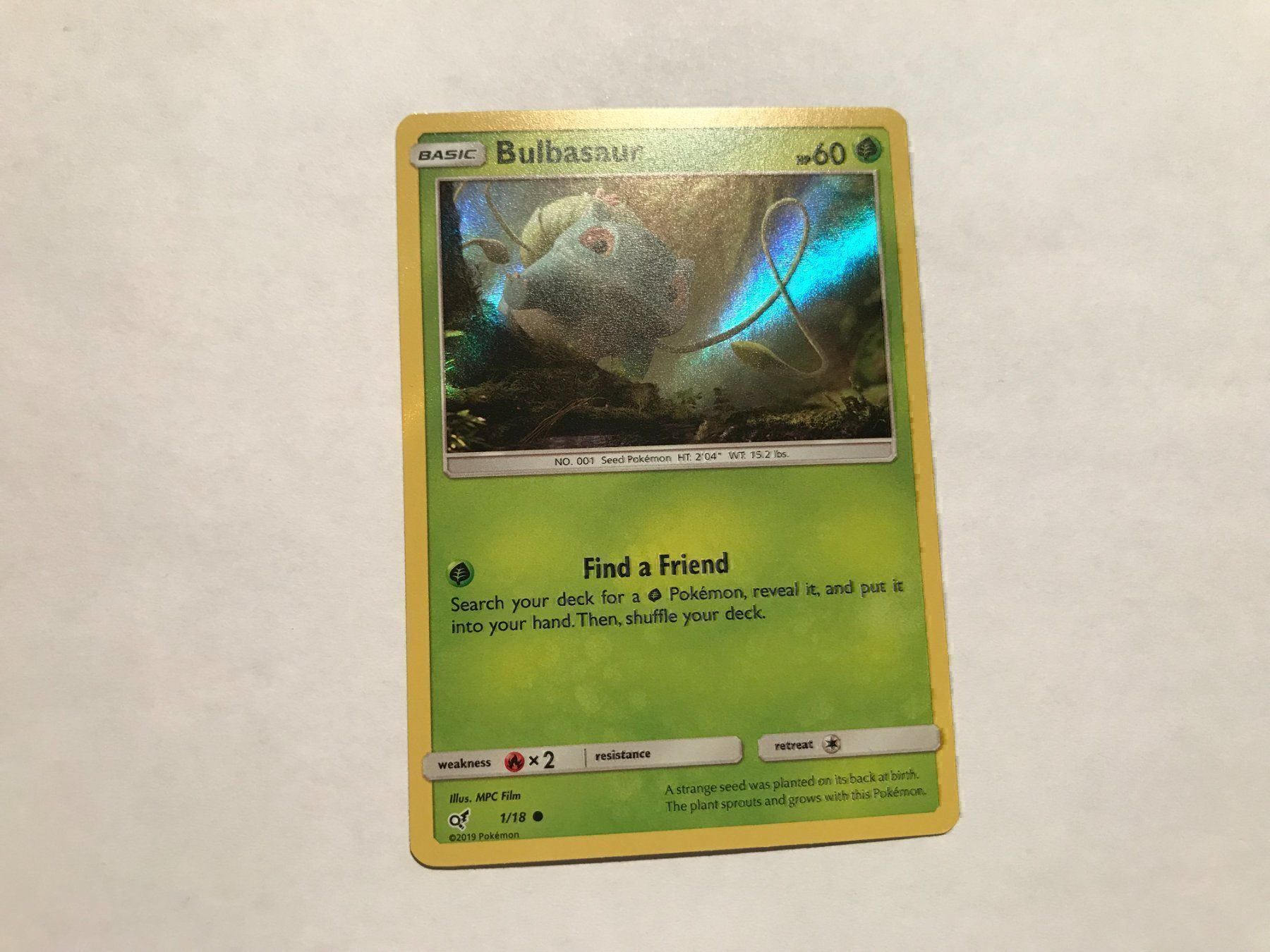 Pokémon Sammelbilder & Trading cards: Bulbasaur holo – Neu (gemäss Beschreibung) aus Hagendorn von Pokecollectorch 4