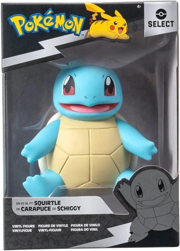 Pokémon Statuette: Pokémon Schiggy Select Vinyl Figur – Nuovo e nell'imballaggio originale da Luzern venduto da mic_gq2s