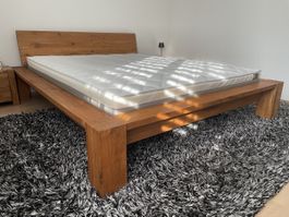 Hasena Massivholzbett - 160x200cm