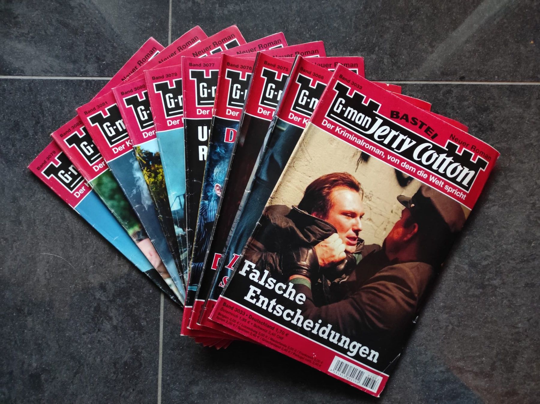 Livres: 30 Jerry Cotton Romane – D'occasion à Bergdietikon par Pedro077 1