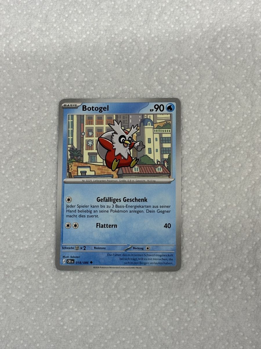 Pokémon Carte collezionabili: Botogel Pokemon Card – Nuovo (secondo la descrizione) da Lyss venduto da deb_5brs